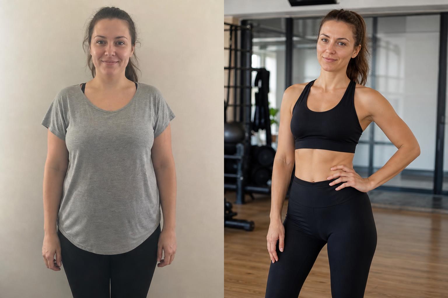 Vorher-Nachher Transformation von Sandra K.