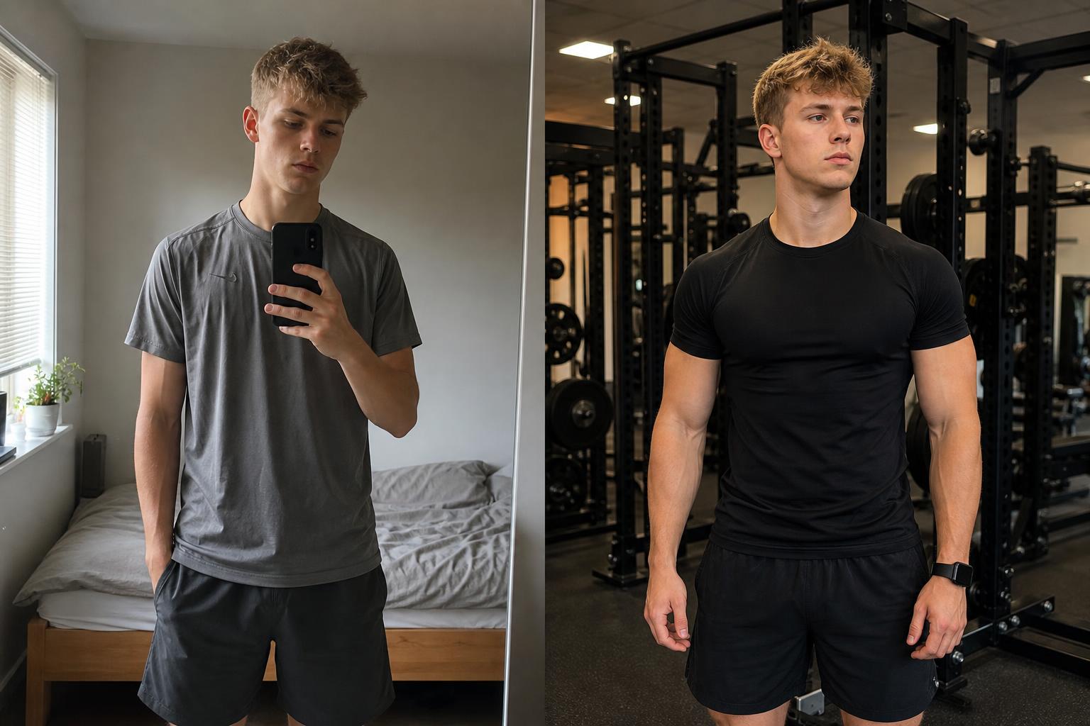 Vorher-Nachher Transformation von Tobias R.